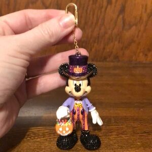 NIB-Disney x BaubleBar-Mickey Halloween🎃Trick-or-Treat 3D Glow-in-the-Dark Charm